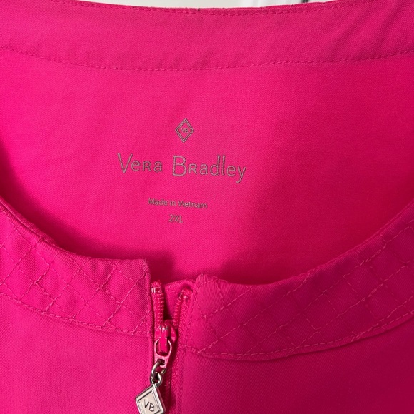 Vera Bradley | pink zip up jacket - 2XL - Picture 3 of 10